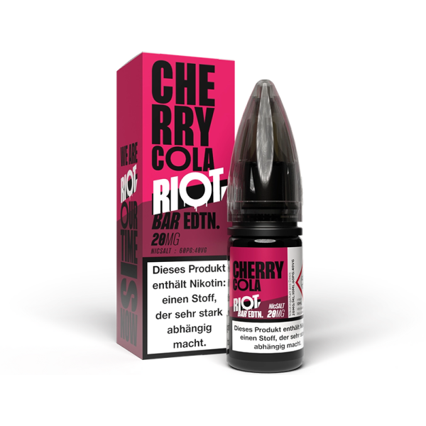 Riot Squad BAR EDTN - Cherry Cola Liquid 10ml 20mg/ml