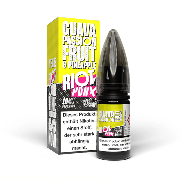 Riot Squad BAR EDTN - Guava Passionfruit Pineapple Liquid 10ml 10mg/ml