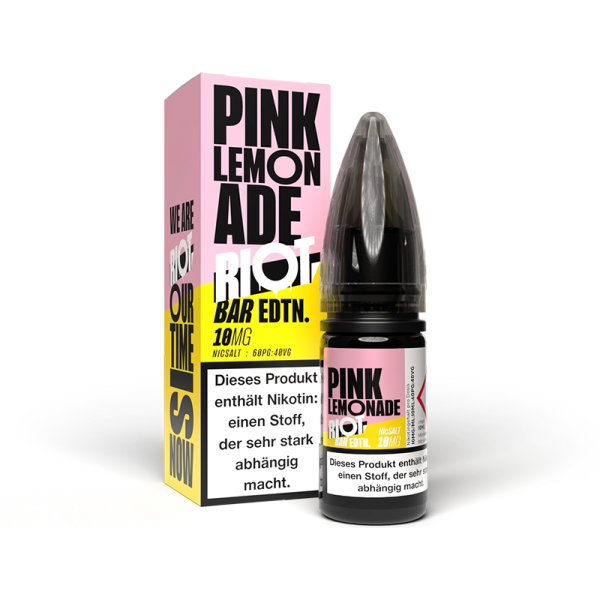 Riot Squad BAR EDTN - Pink Lemonade Liquid 10ml 10mg/ml