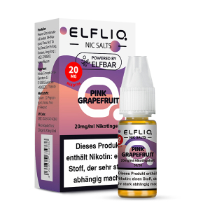 Elfliq by Elfbar Nic Salt - Pink Grapefruit Liquid 10mg/ml