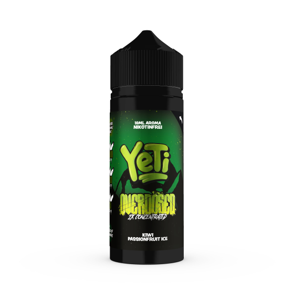 Yeti Overdosed - Kiwi Passionfruit Ice Aroma 10ml Longfill