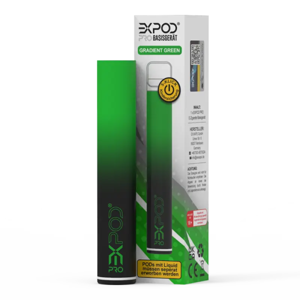 EXVape - Expod Pro Basisgerät - Grün