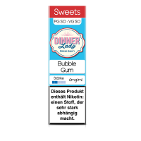 Dinner Lady - Bubblegum Liquid 10ml 6mg/ml