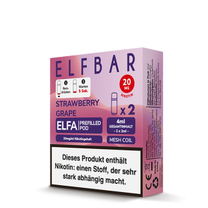 ELF Bar - ELFA Strawberry Grape Pod 20mg/ml