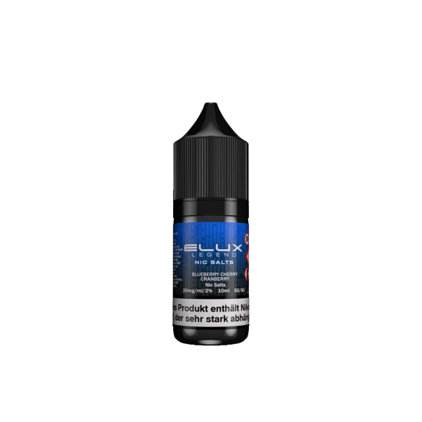 ELUX Nic Salt - Blueberry Cherry Cranberry Liquid 10ml 10mg/ml