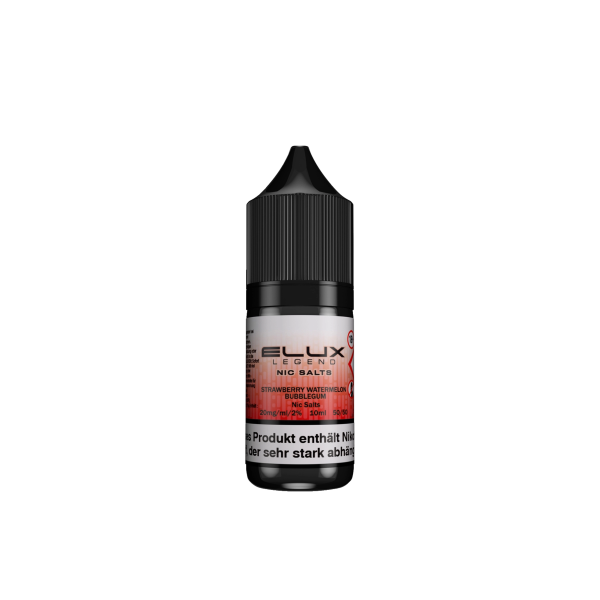 ELUX Nic Salt - Strawberry Watermelon Bubblegum Liquid 10ml 10mg/ml