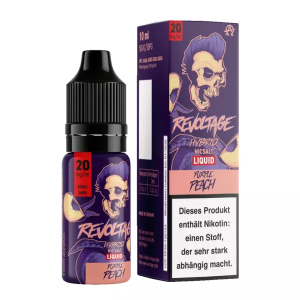 Revoltage Nic Salt - Purple Peach Liquid 10ml 20mg/ml