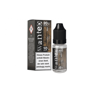Wanted - Butterscotch Tabak NicSalt Liquid 10ml 10mg/ml