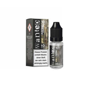 Wanted - Vanillepudding NicSalt Liquid 10ml 20mg/ml