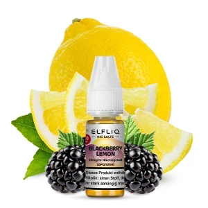 Elfliq by Elfbar Nic Salt - Blackberry Lemon Liquid 10ml...