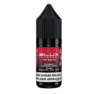 ELUX Nic Salt - Strawberry Raspberry Cherry Liquid 10ml...