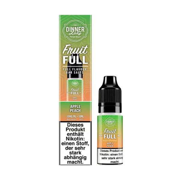 Dinner Lady Fruit Full - Apple Peach Liquid 10mg/ml