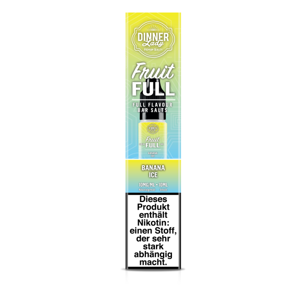 Dinner Lady Fruit Full - Banana Ice Liquid 10mg/ml