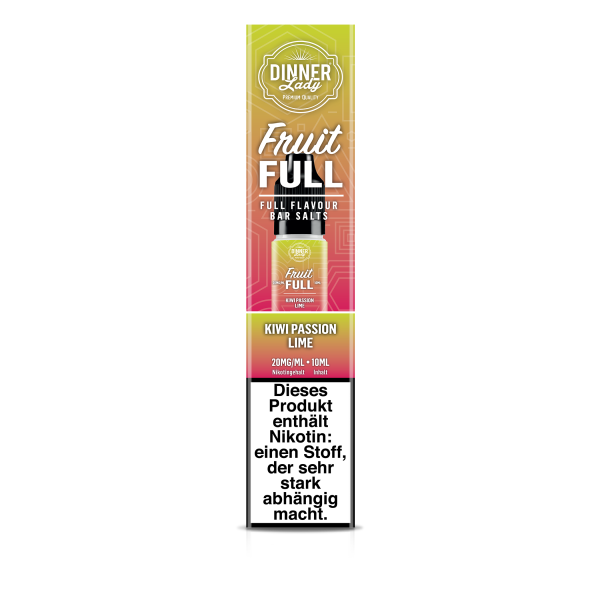 Dinner Lady Fruit Full - Kiwi Passion Lime Liquid 20mg/ml