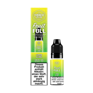 Dinner Lady Fruit Full - Lemon & Lime Liquid 10mg/ml