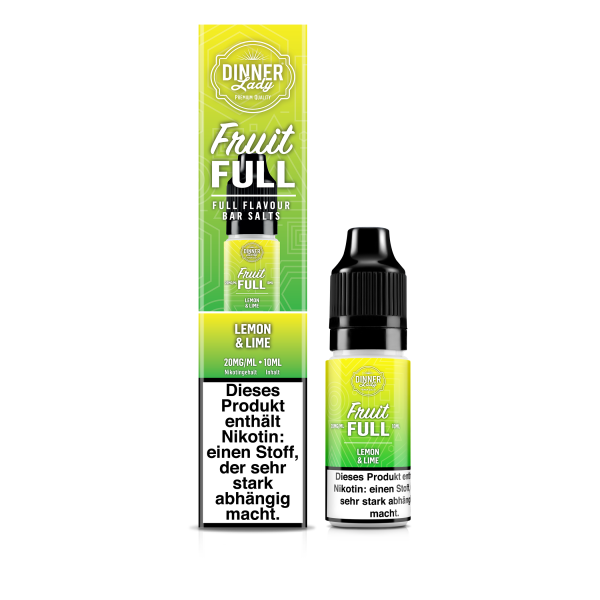 Dinner Lady Fruit Full - Lemon & Lime Liquid 20mg/ml