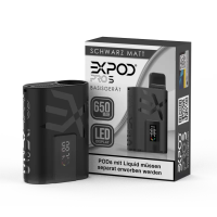 EXVape - Expod Pro S Basisgerät - Schwarz Matt