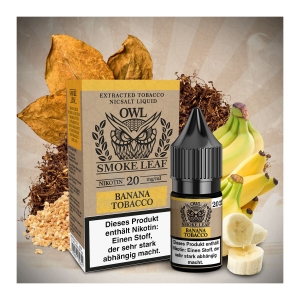 OWL Smoke Leaf - Banana Tobacco Liquid 10mg/ml
