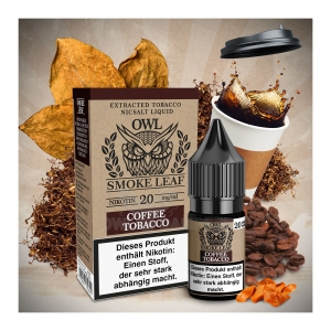 OWL Smoke Leaf - Coffee Tobacco Liquid 20mg/ml