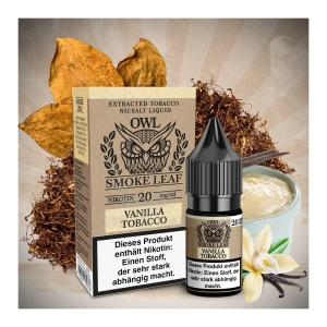 OWL Smoke Leaf - Vanilla Tobacco Liquid 10mg/ml
