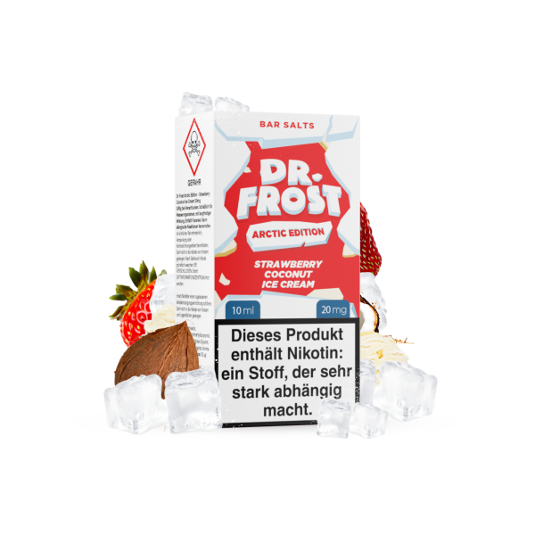 Dr. Frost Arctic Edition - Strawberry Coconut Ice Cream Liquid 10ml - 10mg/ml