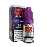Vampire Vape Nic Salt - Purple Craze Liquid 10ml - 20mg/ml
