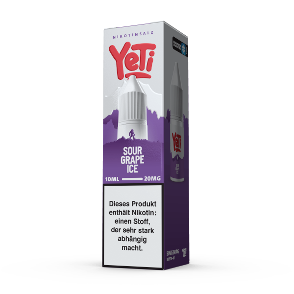 Yeti Summit - Sour Grape Ice Liquid 10ml 20mg/ml