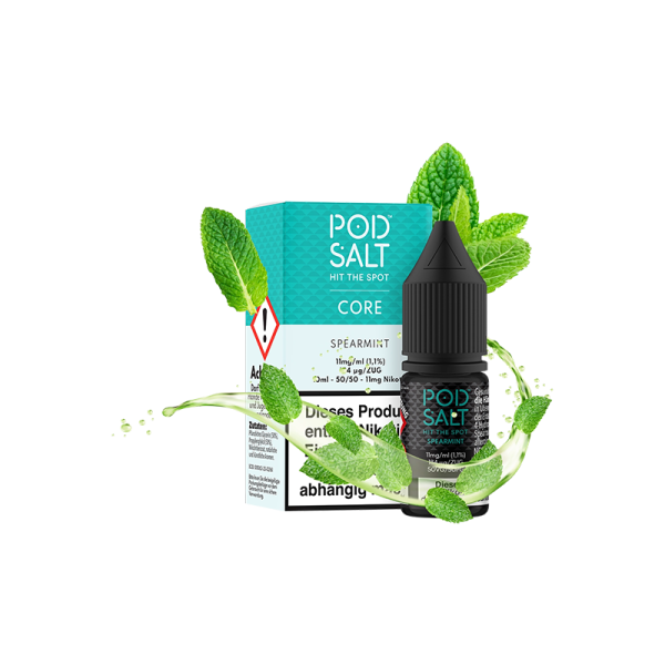 Pod Salt Core - Spearmint Liquid 10ml 11mg/ml