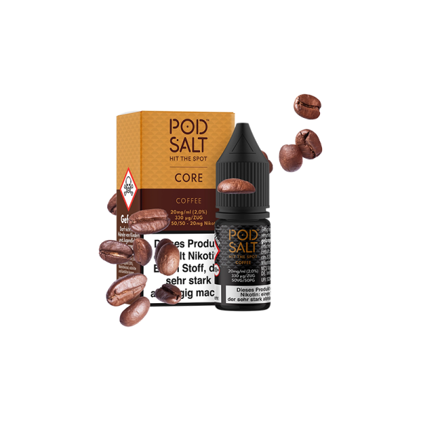 Pod Salt Core - Coffee Liquid 10ml 20mg/ml