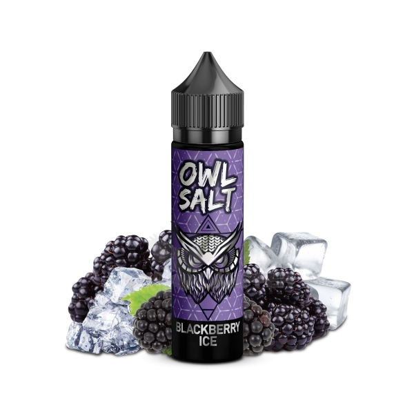 OWL Salt - Blackberry Ice Overdosed Aroma 10ml Longfill