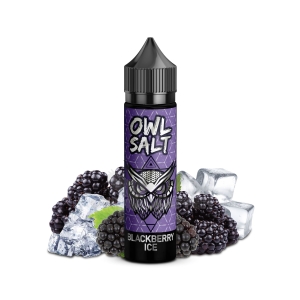 OWL Salt - Blackberry Ice Overdosed Aroma 10ml Longfill