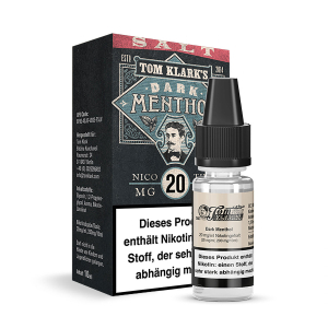 Tom Klarks Nic Salt - Dark Menthol Liquid 10ml 20mg/ml