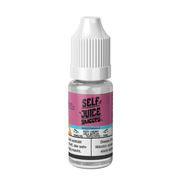 Self Juice Nic Salt - Fizzy Cherry Cola Bottles Liquid 10ml 20mg/ml