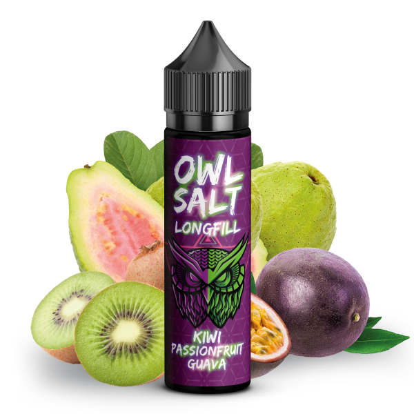 OWL Salt - Kiwi Passionfruit Guava Aroma 10ml Longfill
