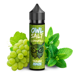 OWL Salt - Traube Minze Aroma 10ml Longfill