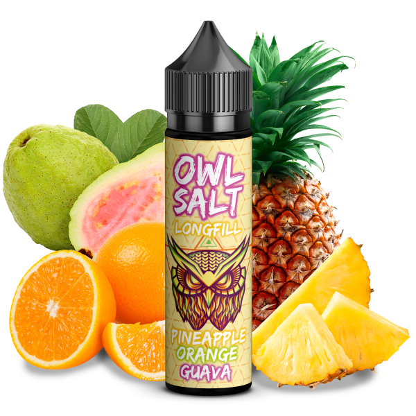 OWL Salt - Pineapple Orange Guava Aroma 10ml Longfill