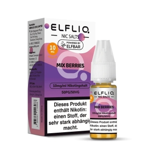 Elfliq by Elfbar Nic Salt - Mix Berries Liquid 10ml -...