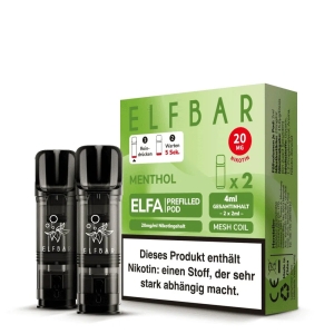 ELF Bar - ELFA Menthol Pod 20mg/ml