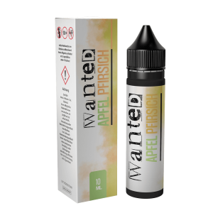 Wanted - Apfel Pfirsich Aroma 10ml Longfill