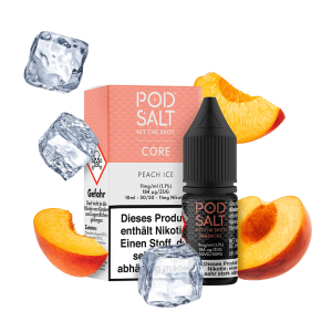 Pod Salt Core - Peach Ice Liquid 10ml 11mg/ml