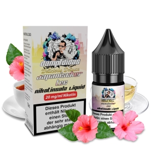 Dampfdidas Nic Salt - Japanischer Tee Liquid 10ml 10mg/ml