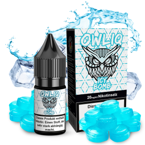 OWLIQ Nic Salt - Icy Bomb Liquid 10ml 10mg/ml