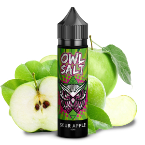 OWL Salt - Sour Apple Aroma 10ml Longfill