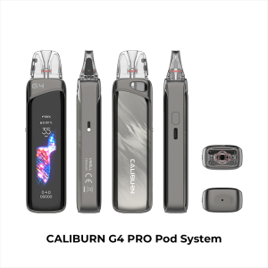 UWELL - Caliburn G4 Pro Pod Kit - Iron Gray