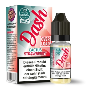 Dash Overload Nic Salt - Cactus Strawberry Liquid 10ml...