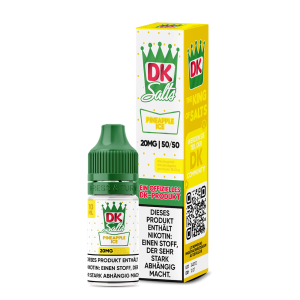 DK Salts Nic Salt - Pineapple Ice Liquid 10ml 10mg/ml