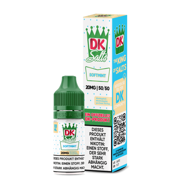 DK Salts Nic Salt - Softmint Liquid 10ml 10mg/ml