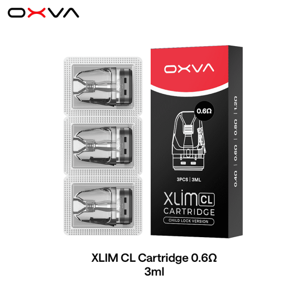 OXVA - Xlim Pro CL - Pod 3ml Version 3er Pack - 0,6 Ohm