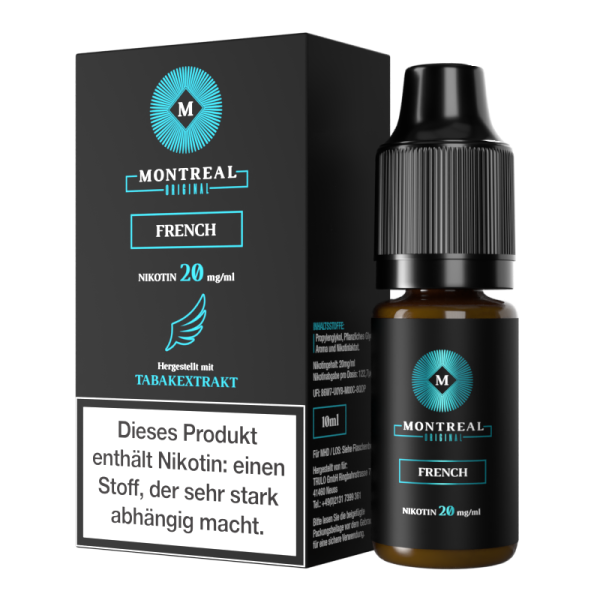 Montreal Original NicSalt - French Liquid 10ml 20mg/ml