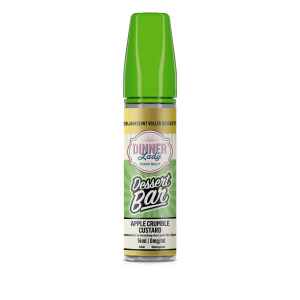 Dinner Lady Dessert Bar- Apple Crumble Custard 14ml Longfill